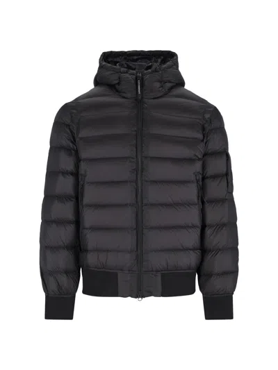 C.P. COMPANY LOGO PADDED DOWN JACKET