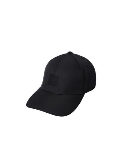 C.p. Company Logo-patch Baseball Cap In Black