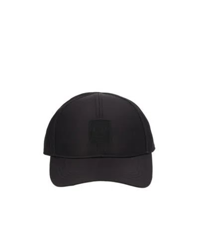 C.p. Company C.p.company Black Polyester Hat In Yellow