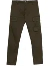 C.p. Company Logo-patch Cargo Trousers In Green