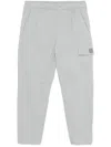 C.p. Company Logo-patch Cargo Trousers In Grey