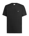 C.p. Company Cotton T-shirt With Logo In Black