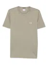 C.p. Company Logo-patch Cotton T-shirt In Green
