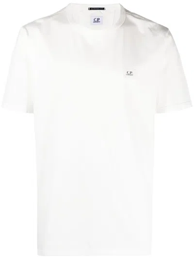 C.P. COMPANY LOGO-PATCH COTTON T-SHIRT