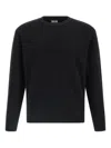 C.p. Company Extrafine Wool Sweater Sweaters And Cardigans Black In Black