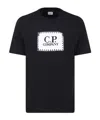 C.p. Company T-shirt With Logo Print In Black