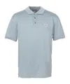 C.p. Company Logo-patch Polo Shirt In Blue