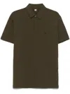 C.p. Company C. P. Company Regular Striped Collar Polo Shirt In Green