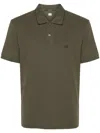 C.p. Company C. P. Company Regular Striped Collar Polo Shirt In Green