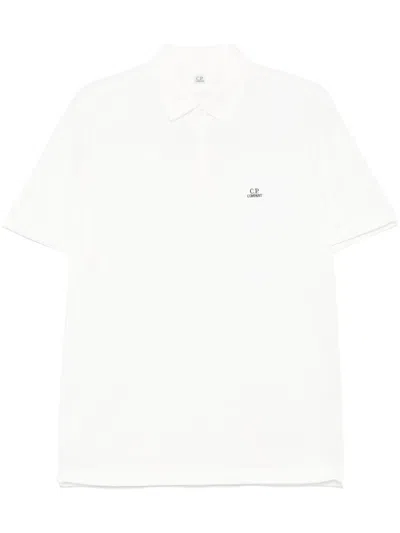 C.P. COMPANY LOGO-PATCH POLO SHIRT