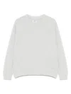 C.p. Company Sweatshirt Mit Logo-patch In White