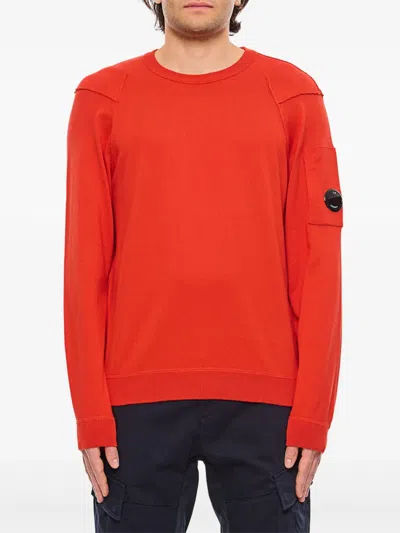 C.P. COMPANY LOGO PATCH SWEATSHIRT