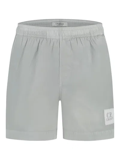 C.p. Company Kids' Logo-patch Swim Shorts
