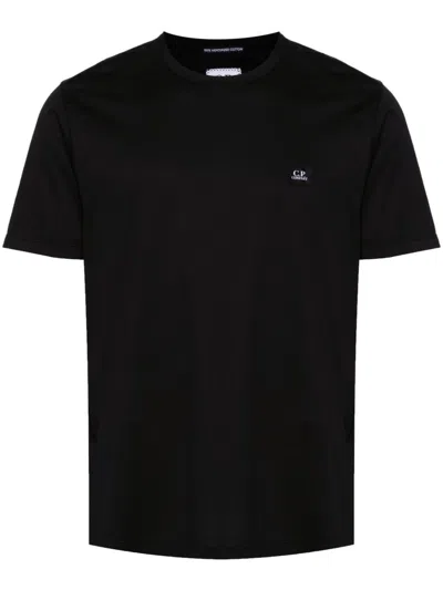 C.P. COMPANY LOGO-PATCH T-SHIRT