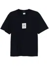 C.p. Company Logo-patch T-shirt In Blue