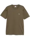 C.p. Company Logo-patch T-shirt In Green