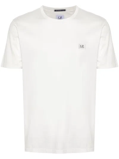 C.P. COMPANY LOGO-PATCH T-SHIRT