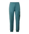 C.p. Company Cargo Sweatpants In Blue