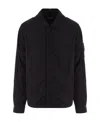 C.p. Company C.p.company Nylon Overshirt In Black