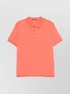 C.p. Company Logo Polo Shirt With Collar And Cuffs In Red