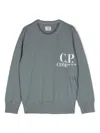C.p. Company Sweatshirt Mit Logo-print In Blau