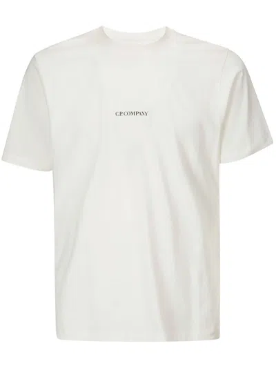 C.P. COMPANY LOGO-PRINT COTTON T-SHIRT