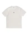 C.p. Company Cotton Crew Neck T-shirt With Graphic Print In White