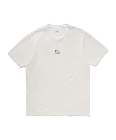 C.P. COMPANY C.P. COMPANY LOGO-PRINTED CREWNECK T-SHIRT