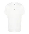 C.p. Company Artwork Logo T-shirt In White