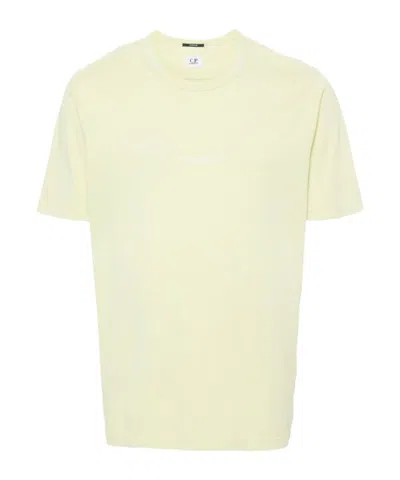 C.p. Company Logo-print Cotton T-shirt In Green