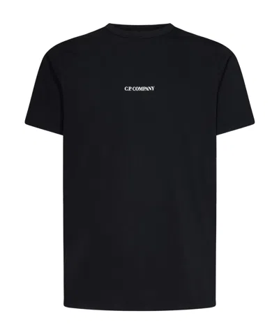 C.P. COMPANY LOGO-PRINT COTTONT-SHIRT