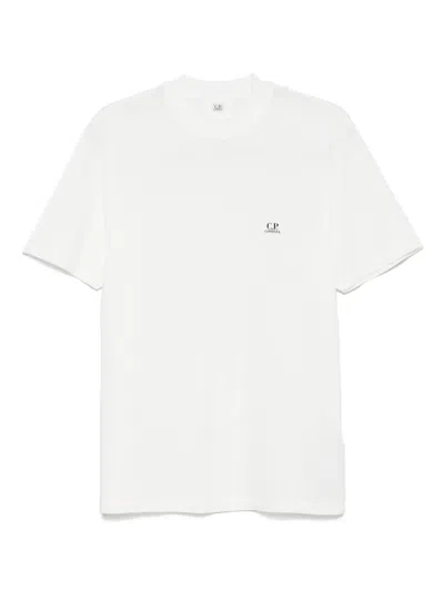 C.P. COMPANY LOGO-PRINT JERSEY T-SHIRT