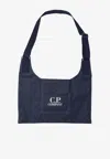 C.p. Company Messenger Bags With Adjustable Strap And Front Flap Pocket In Blue