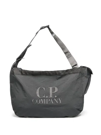 C.p. Company Logo-print Messenger Bag