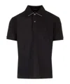 C.p. Company C.p.company The Metropolis Series Stretch Piquet Polo In Black