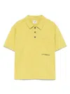 C.p. Company Logo-print Polo Shirt In Green