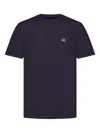 C.p. Company Logo-print Short-sleeve T-shirt In Black