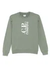 C.p. Company Round-neck Sweater In 绿色
