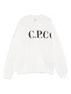 C.p. Company Logo-print Sweatshirt In Multi