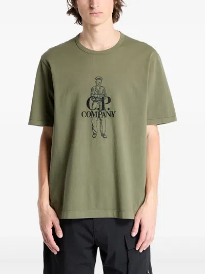 C.p. Company Logo-print T-shirt