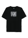 C.p. Company Logo-print T-shirt In Black