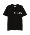 C.p. Company Cp Company T Shirt With Logo Print On Chest And Back In Black