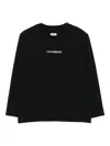 C.p. Company Logo-print T-shirt In Black