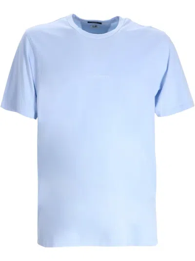C.p. Company T-shirt Mit Logo-print In Blau