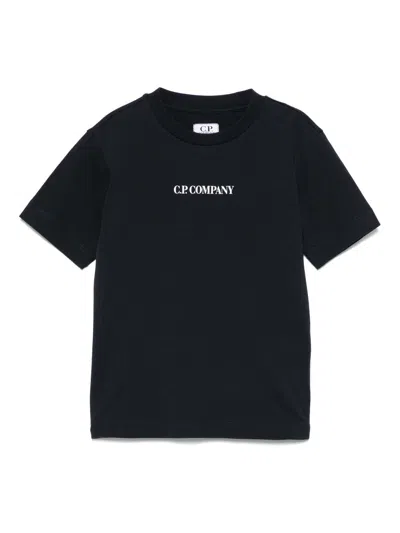 C.P. COMPANY LOGO-PRINT T-SHIRT