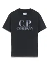 C.p. Company Logo-print T-shirt In Blue
