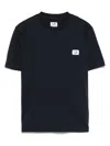 C.p. Company Logo-print T-shirt In Blue
