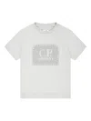 C.p. Company Logo-print T-shirt In Gray