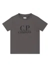 C.p. Company Logo-print T-shirt In Grey