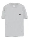 C.p. Company Logo-print T-shirt In Grey